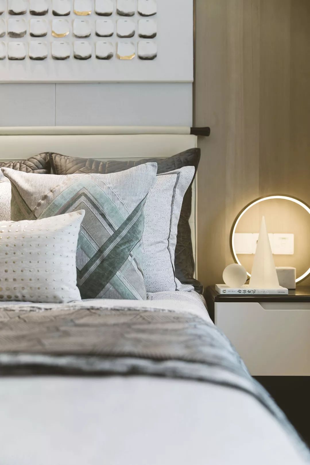 温岭·宝龙广场样板房 | 现代中式家居的静谧隐世空间-24