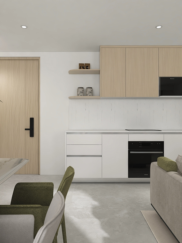 Green Moon Project. Kitchen Design. Type 01-11