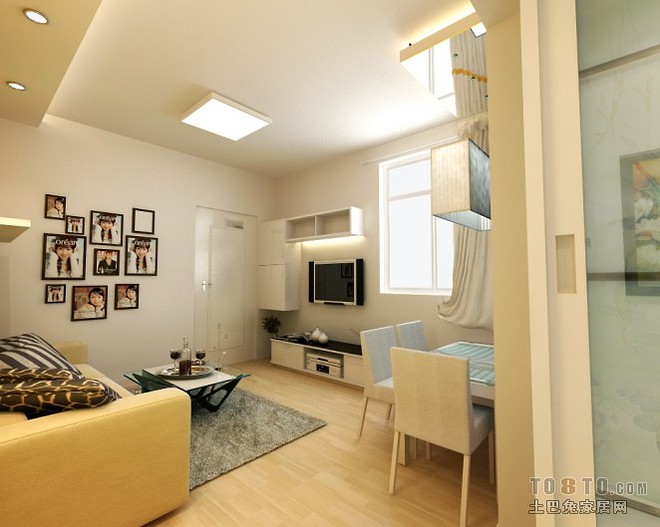 二居装修案例·效果图  一层户老房丨暂未提及-9