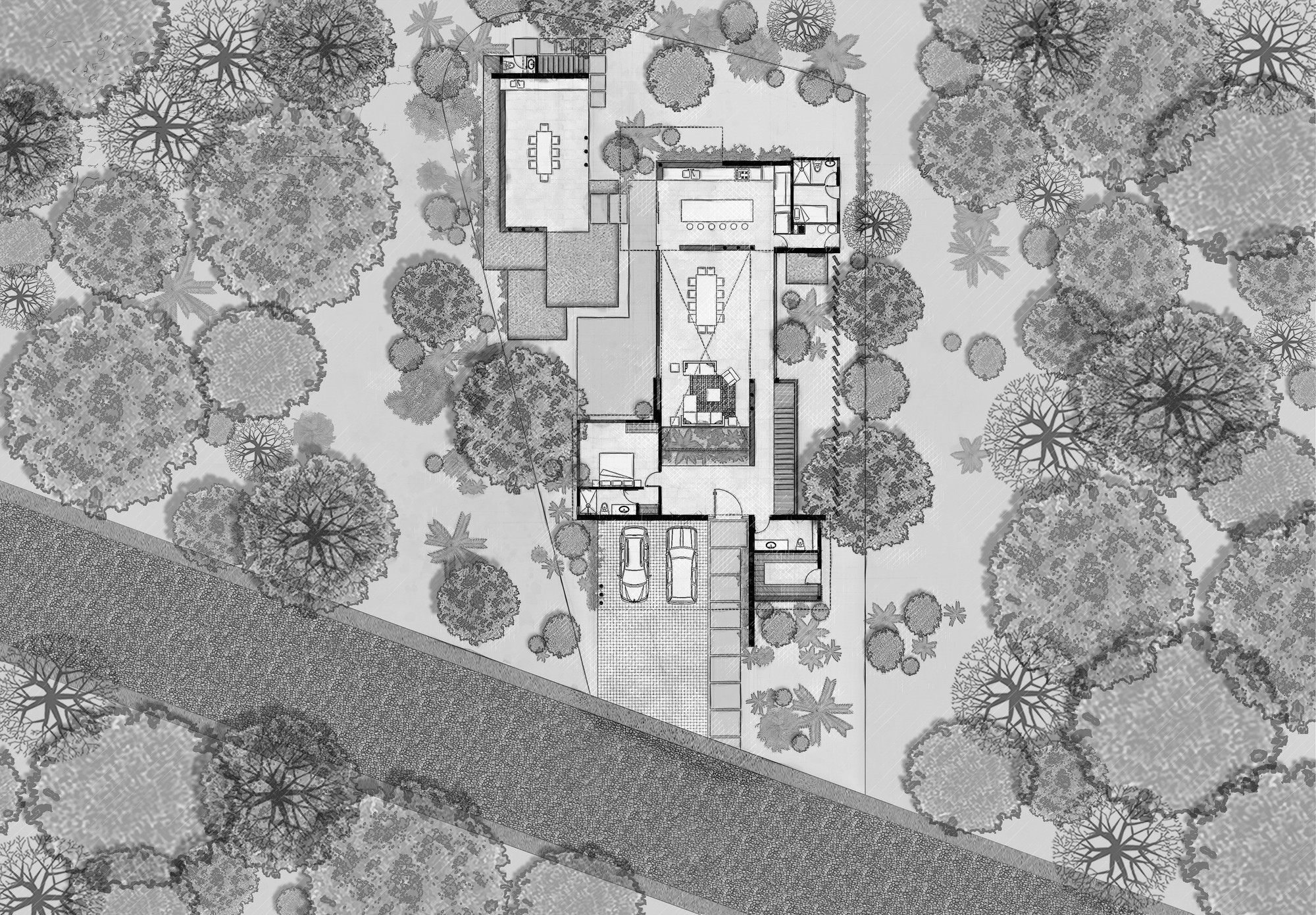 Entreparotas House / Di Frenna Arquitectos-12