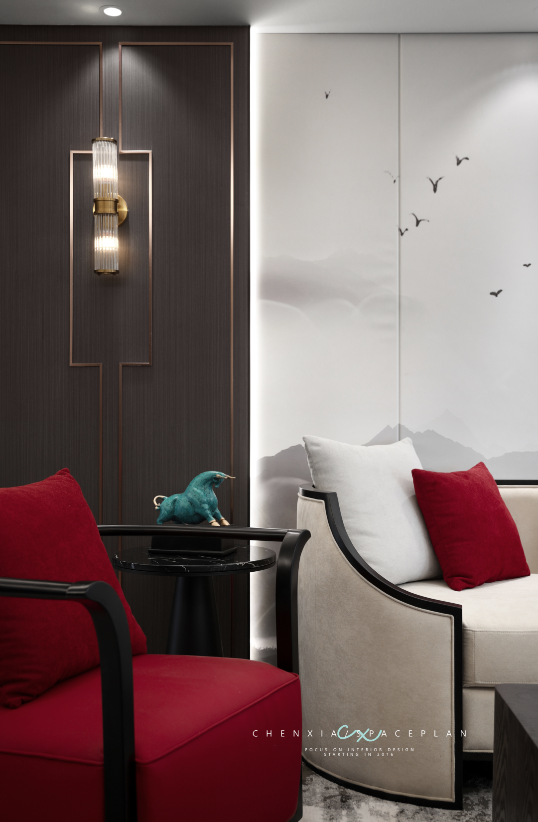 东城江南 230 平新中式样板间 | 辰夏作品,现代与传统的美学融合-35