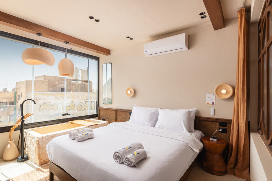 金字塔远景工作室 2 卧室丨埃及丨The Urban Nest-16