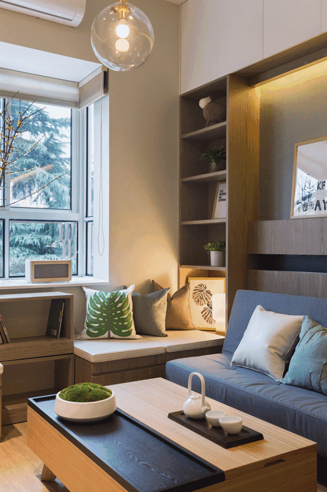 60平挤6口人，厕所当厨房？设计师神改造变豪宅-39