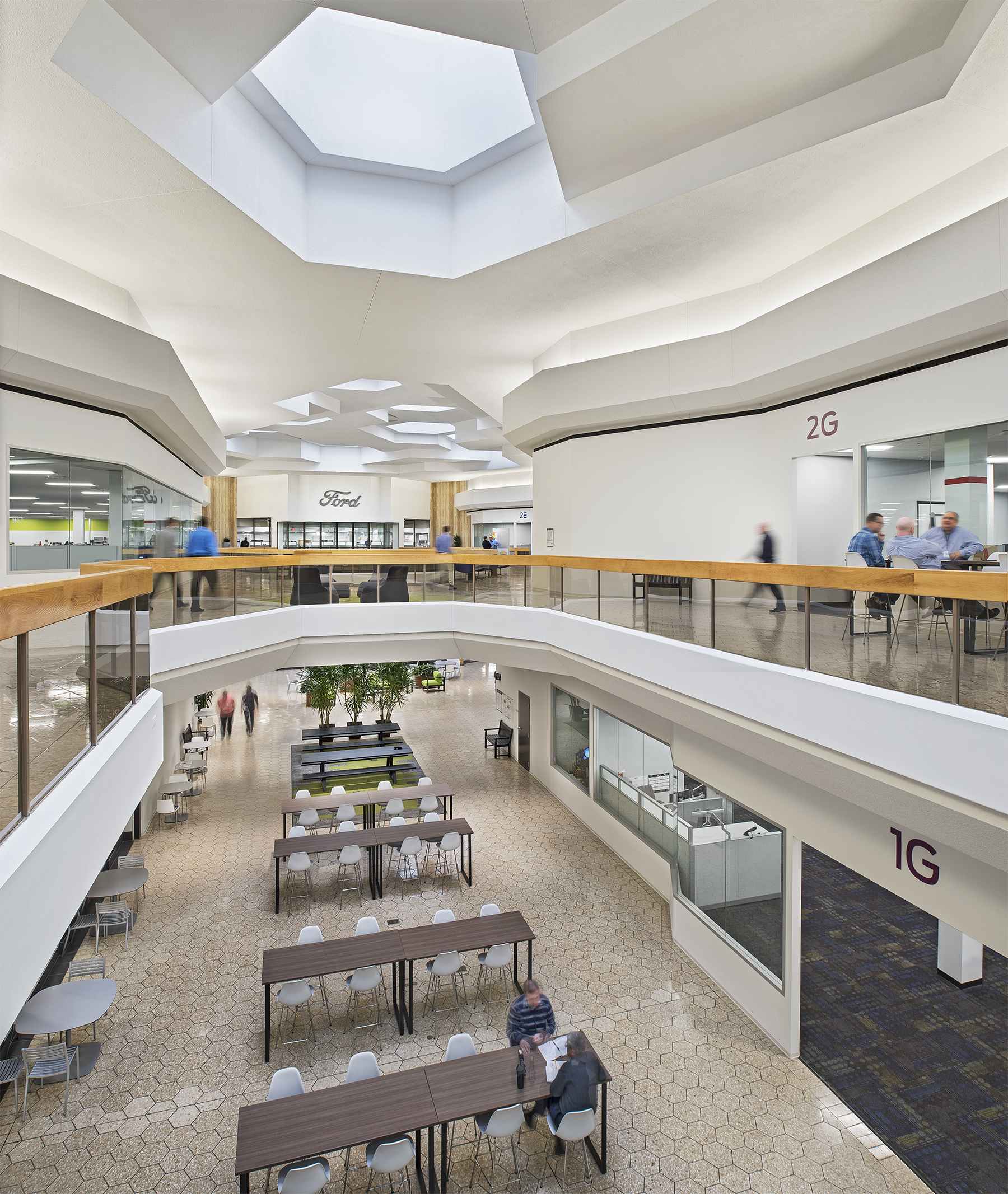 福特公司闲置购物中心改造项目丨美国迪尔伯恩丨Ghafari Associates-15