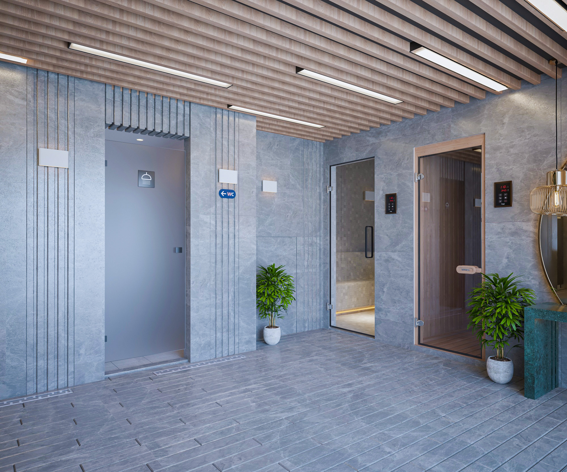 迪拜更衣室丨阿联酋迪拜丨Hazem Ahmed-16