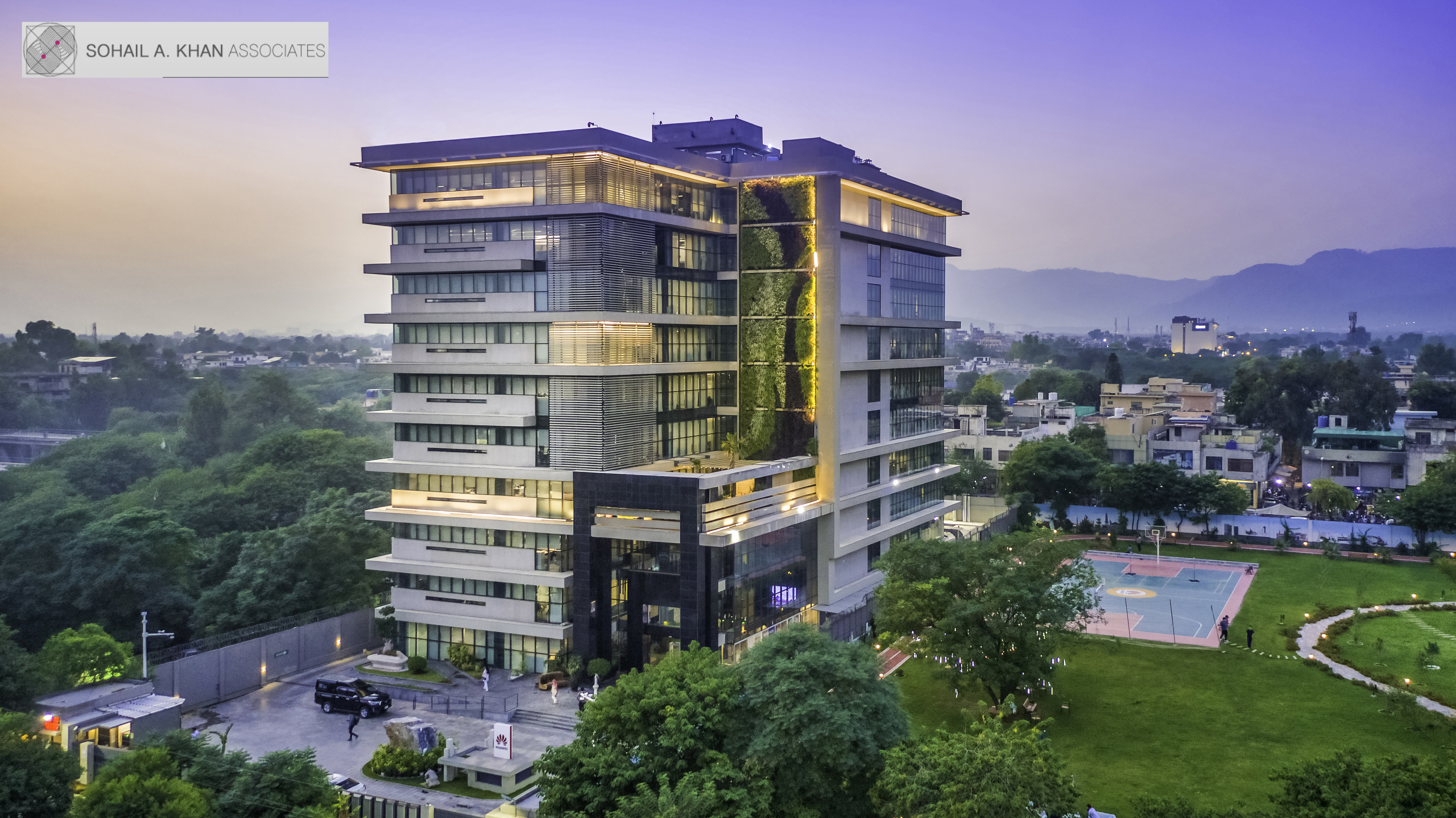 OEC Tower - Drone Photography-2