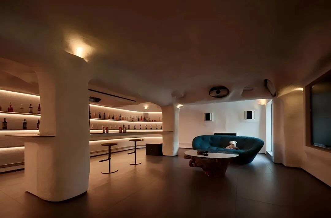 1200㎡艺术顶豪，爽文女主的家！-33