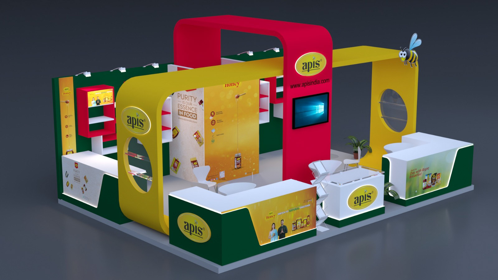 3D Exhibitiob Stall-5