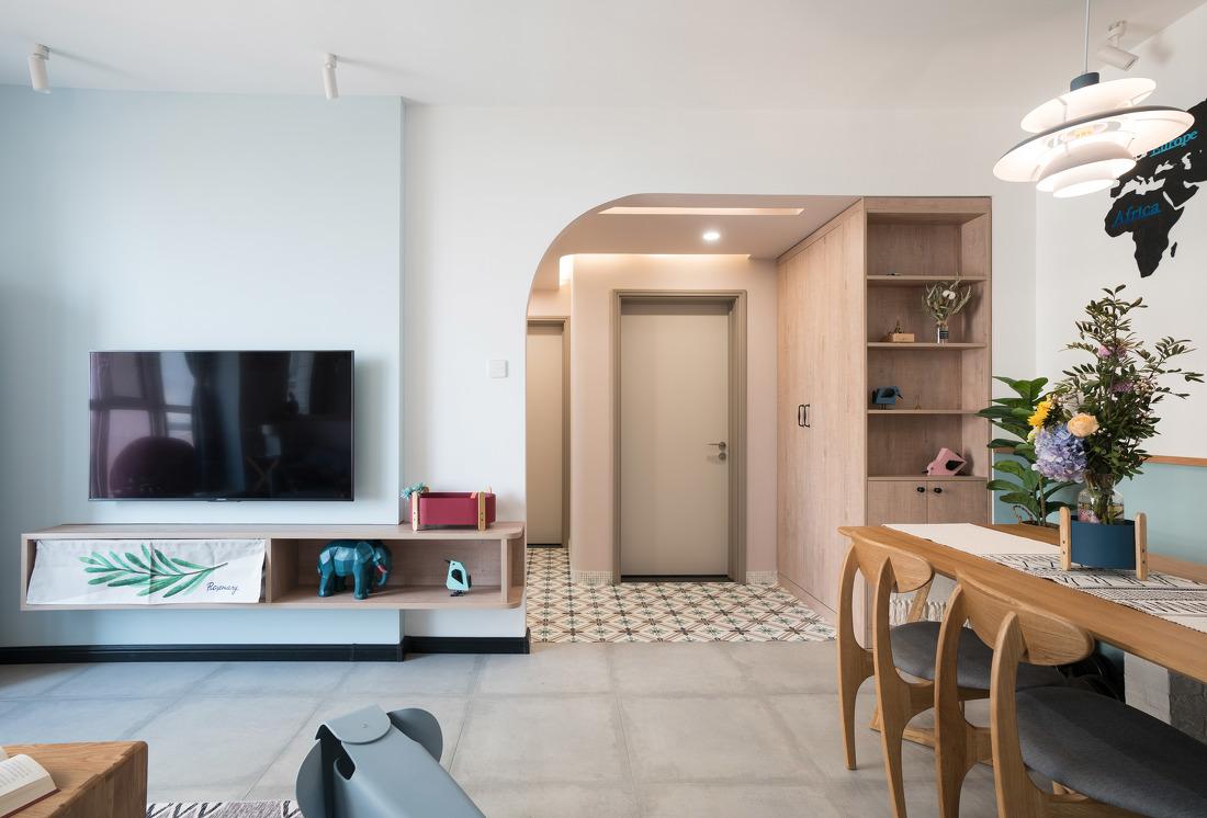 同心圆平层设计，打造极致走廊空间-0