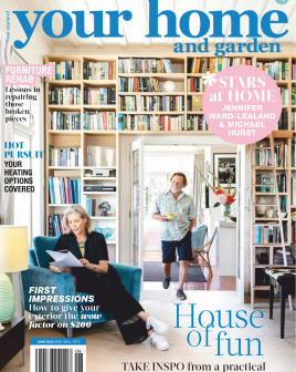 《Your Home and Garden》是新西兰一本室内设计杂志。内容主要是住宅和花园设计