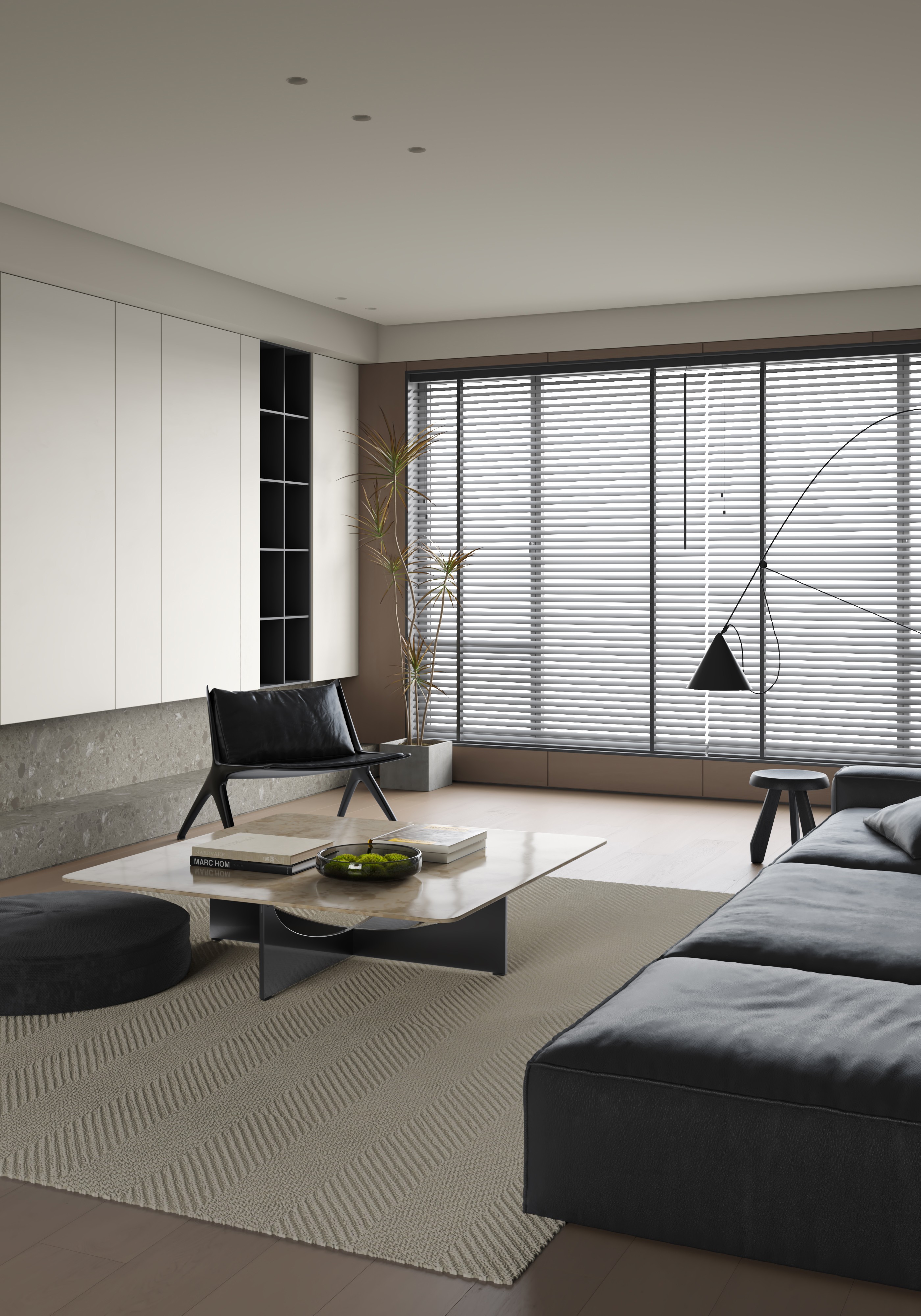 现代简约平层设计典范丨某知名设计师-10