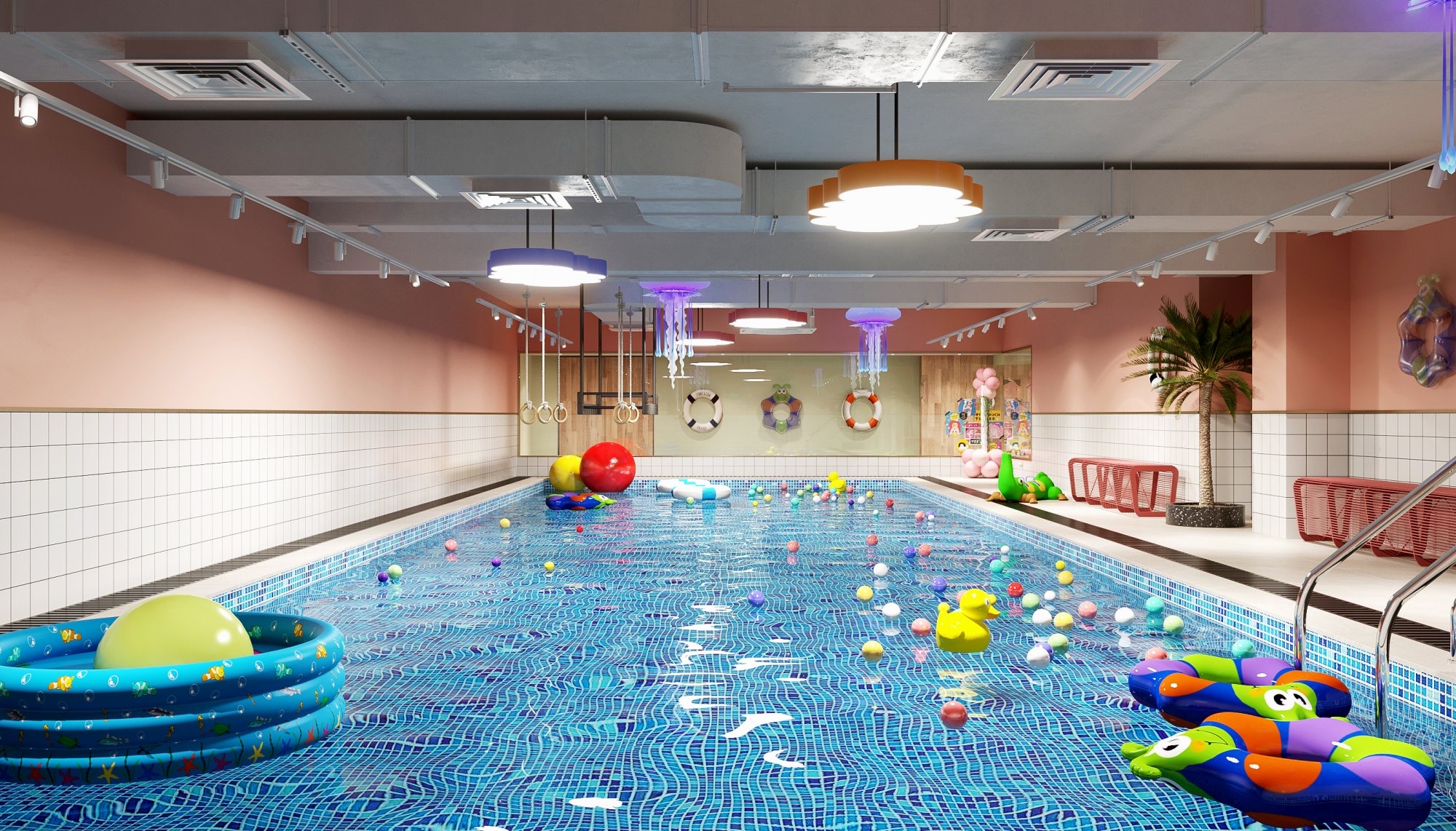 亲子游泳馆——梦幻海洋，陪伴成长！-7