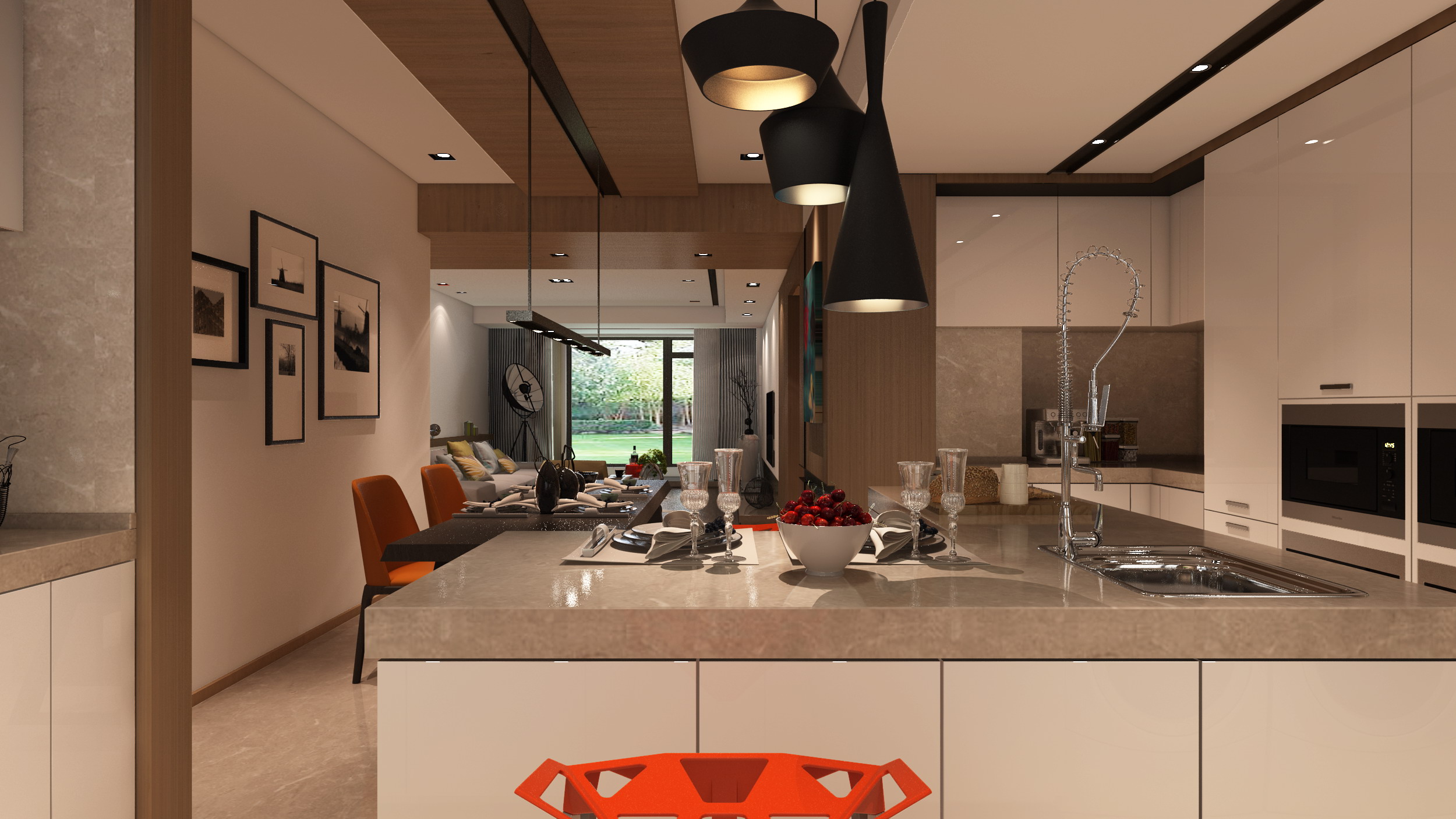 Allen Lee室内设计工作室 金地名京洋房0724-10