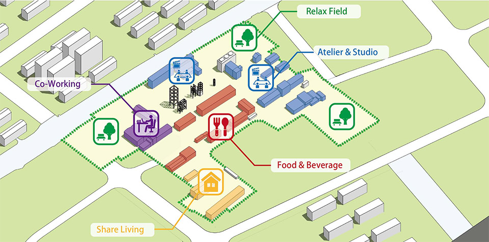 上海三里仓1958（原松江化肥厂旧址更新）丨中国上海丨COLORFULL昱景设计-17