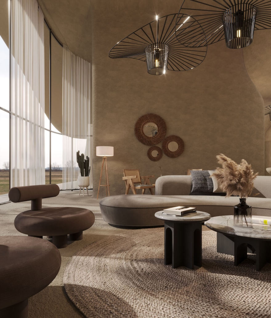 库梅别墅丨伊朗丨Mrk Office-10