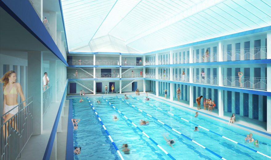 Aquatic Centers & Pools - 3D Visualization (Archive)-15