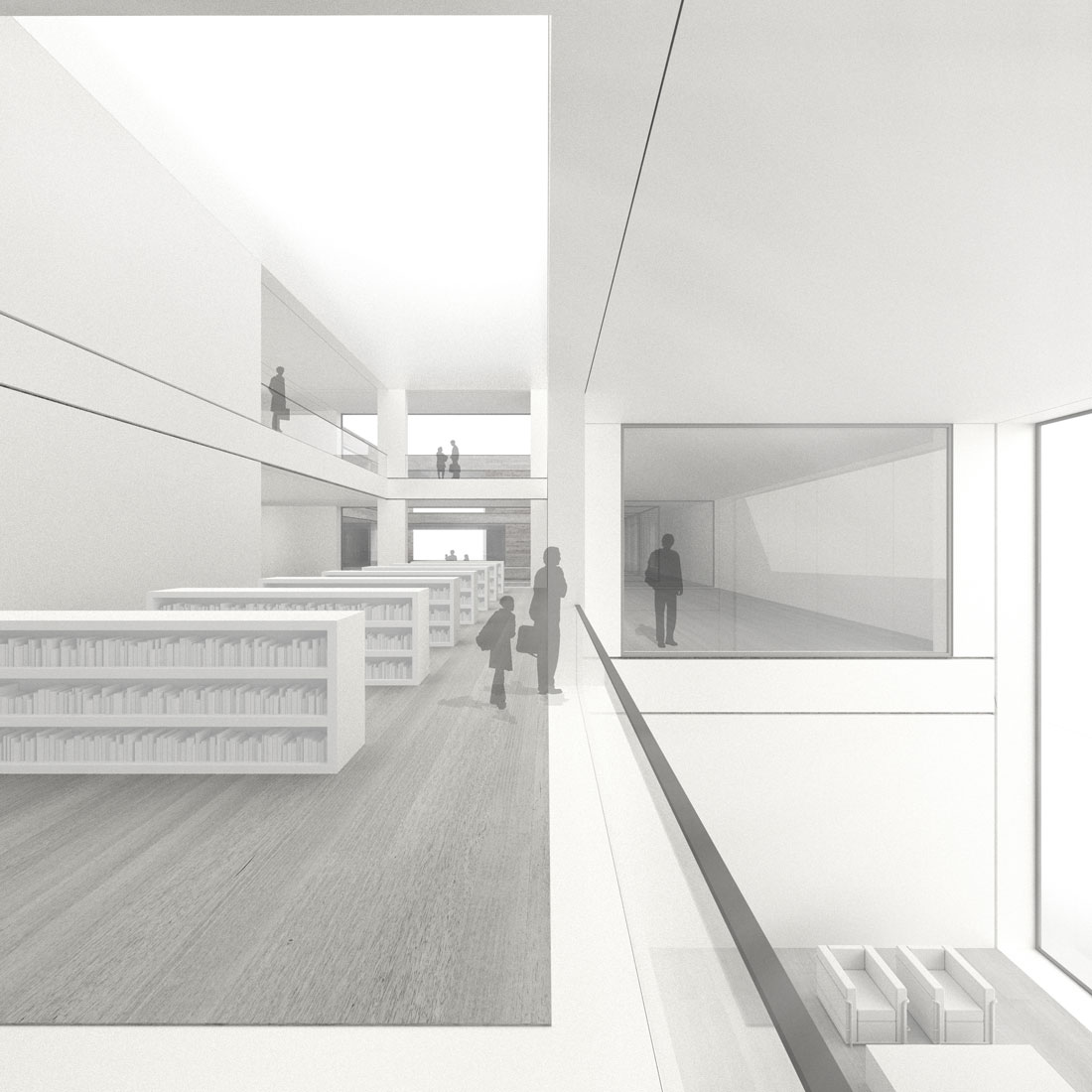 赫尔辛基中央图书馆丨芬兰赫尔辛基丨Jan Kleihues与Johannes Kressner-10