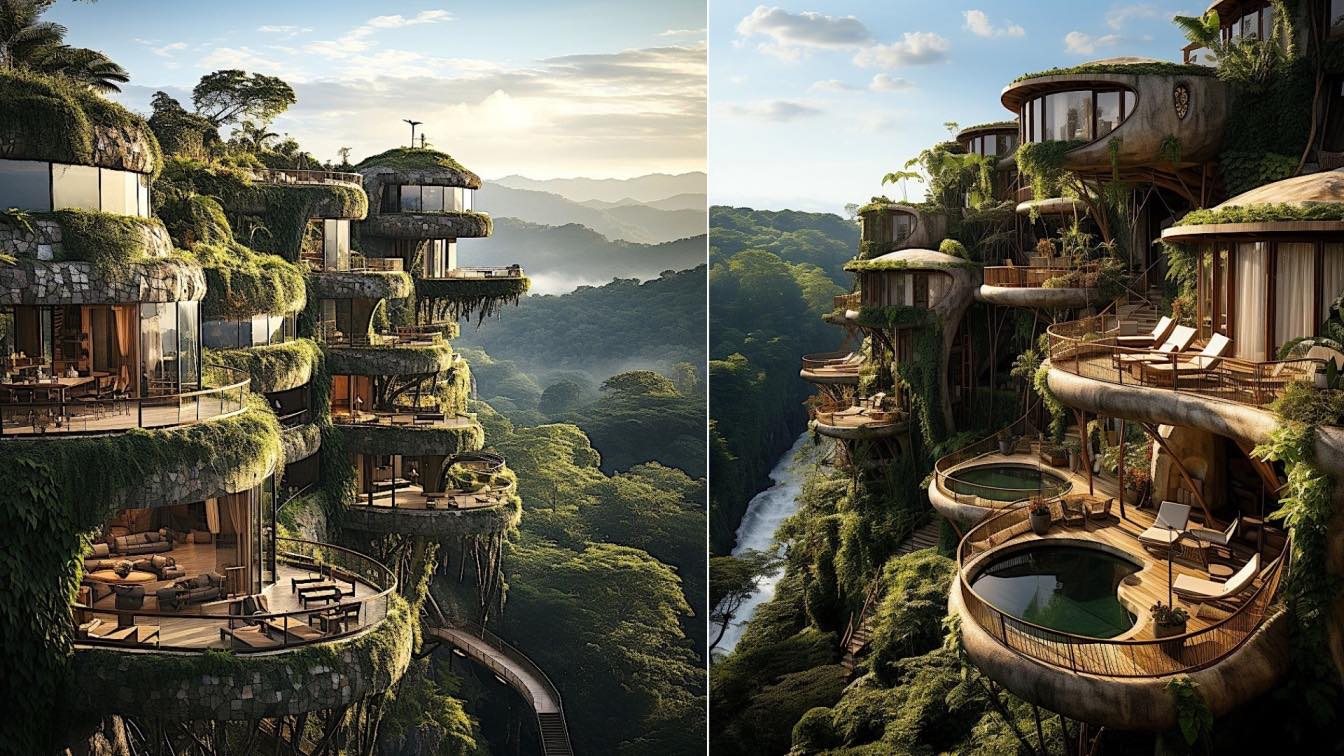 马达加斯加树冠瀑布-0