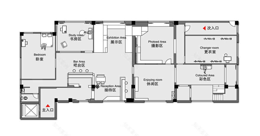 Ola House 摄影工作室丨中国广州丨之一（香港）设计-139