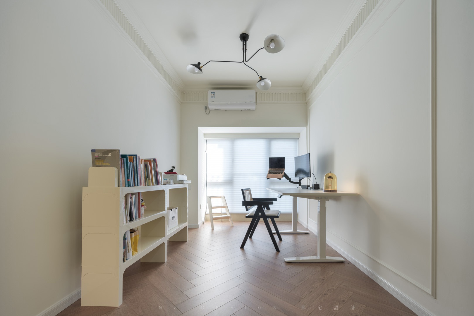 90后两人一猫的惬意法式奶油风丨中国深圳丨那宅设计事务所-66