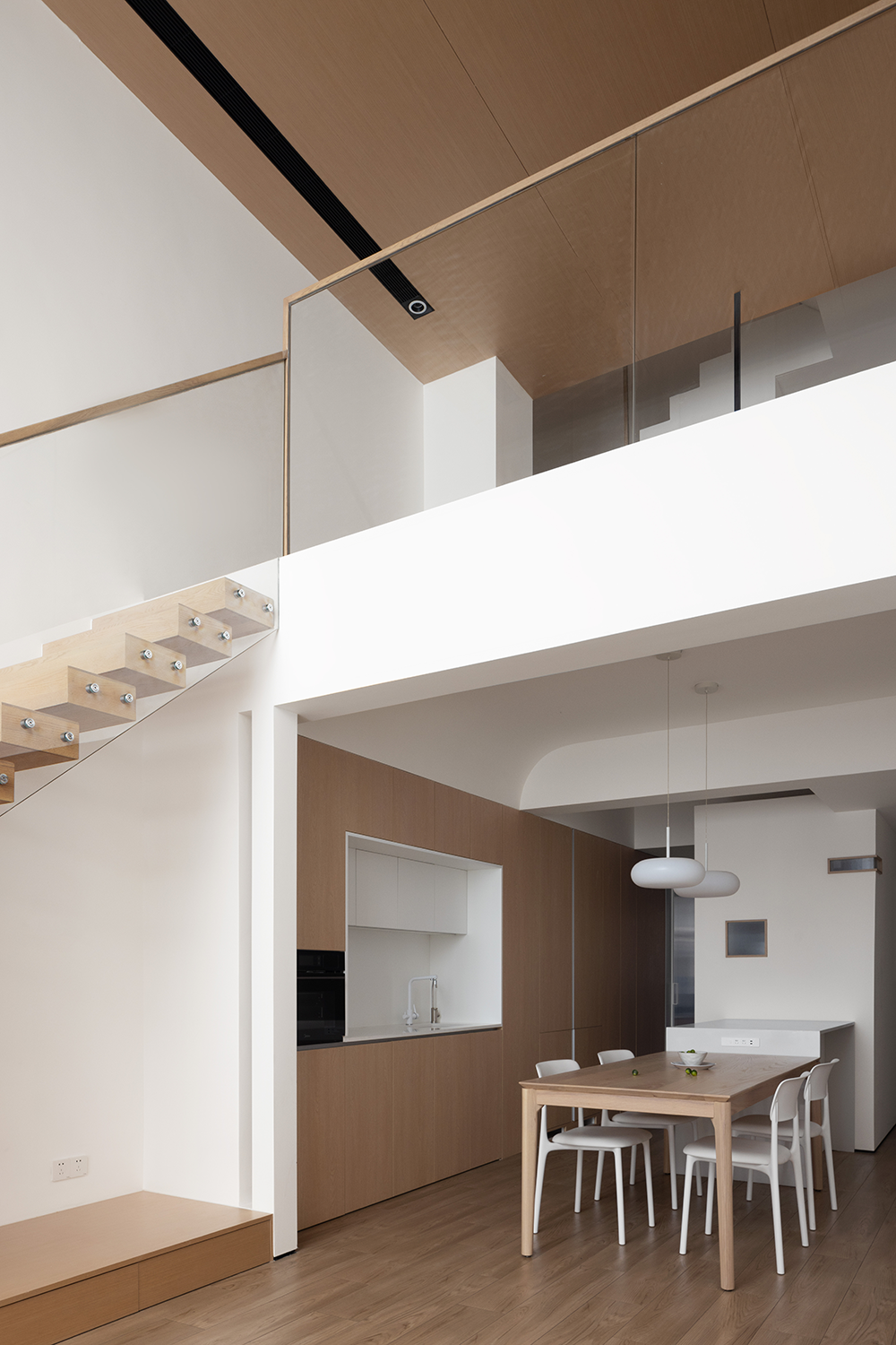 四层叠墅 素简原木风,悠然生活美学丨境屿空间设计-16