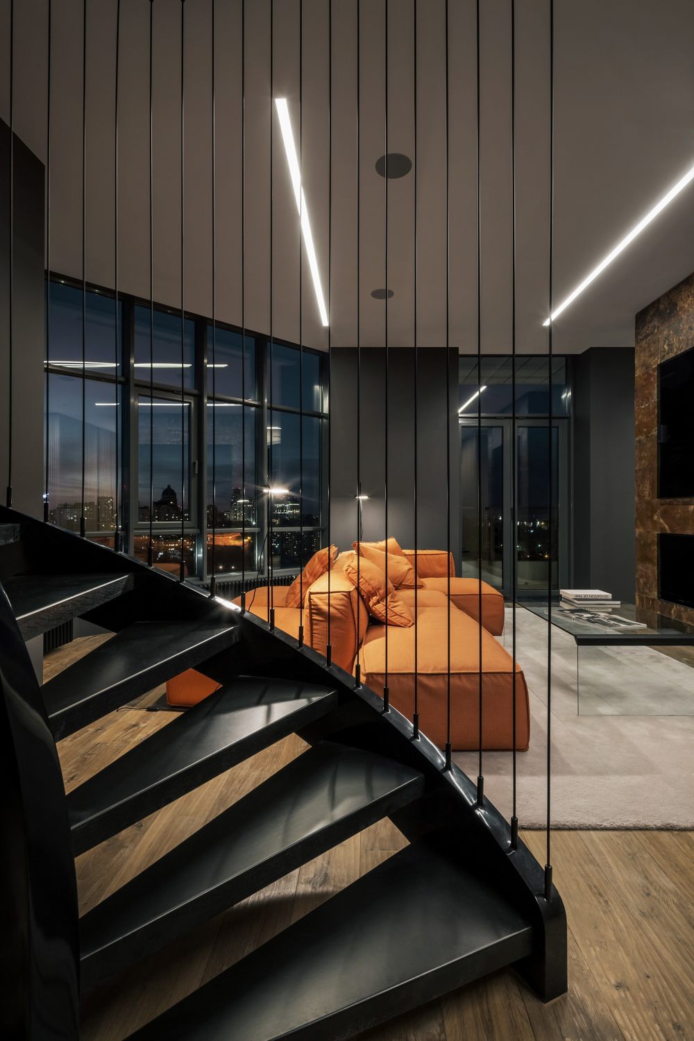 YoDezeen 基辅两层公寓设计-6