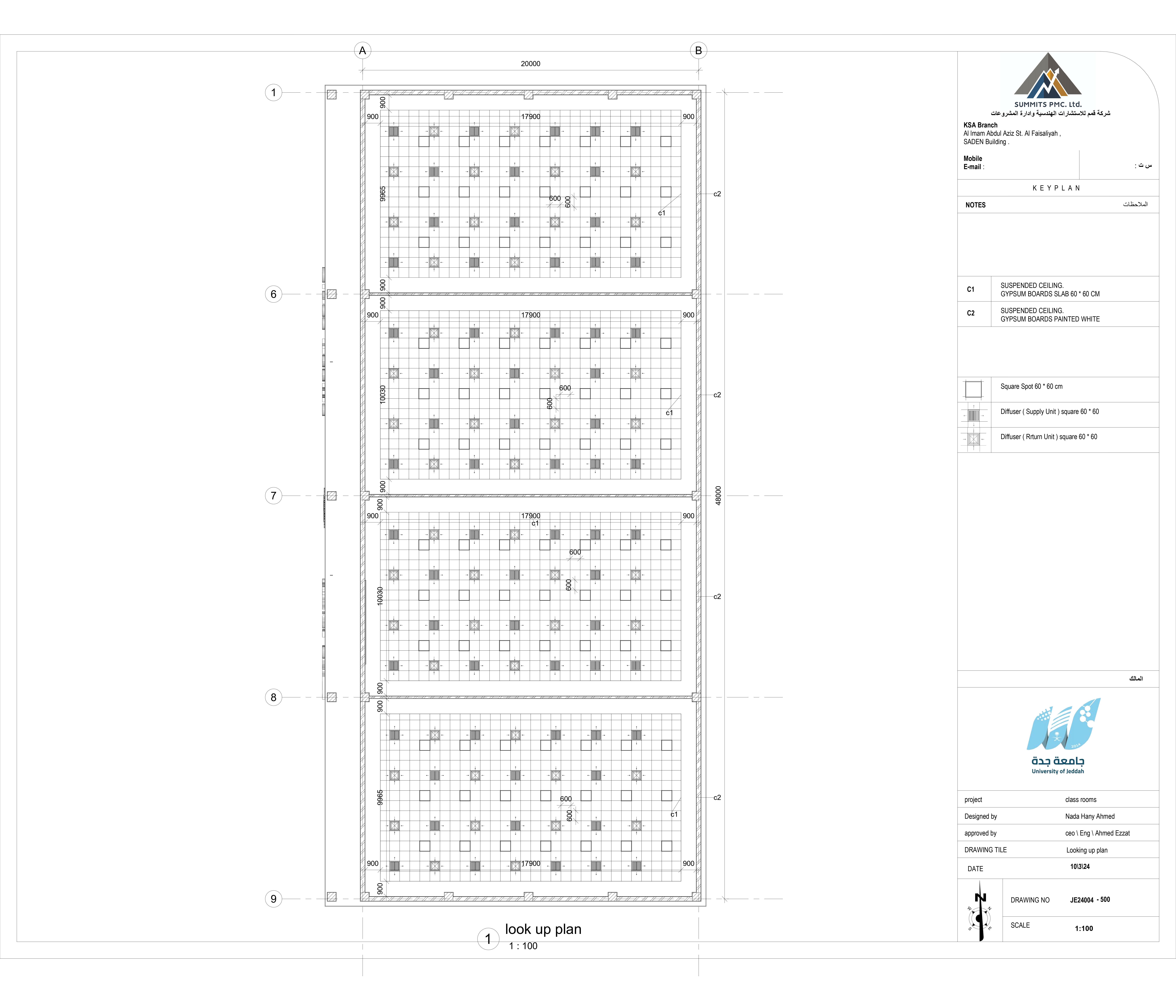 Architectural Working Drawings for Class Rooms-8
