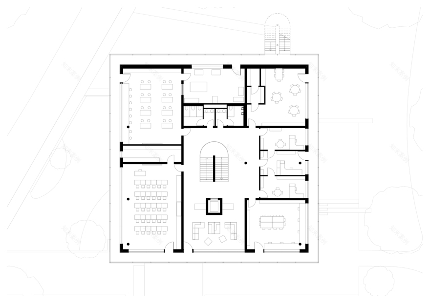 黑森林地区赫里斯里德中学丨德国丨Spiecker Sautter Lauer Architects-22