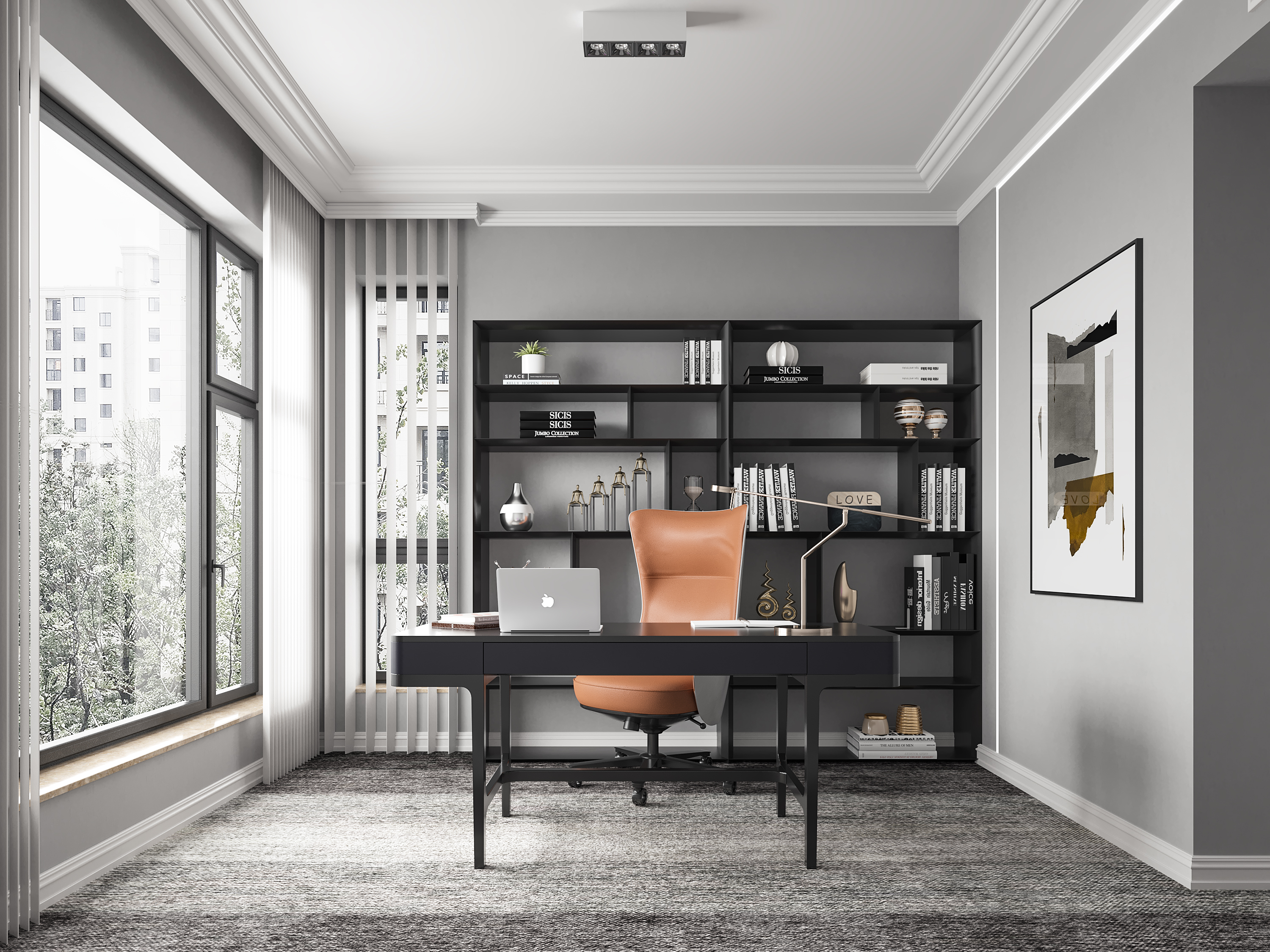 中海·学仕里精装修改造 演绎现代都市宜居空间-5