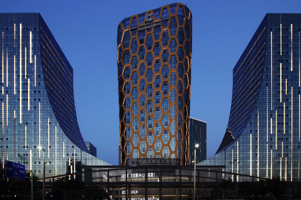 MCEC中西部商品交易中心,西安 / Interdesign Associates + Hugo Kohno Architect Associates-3