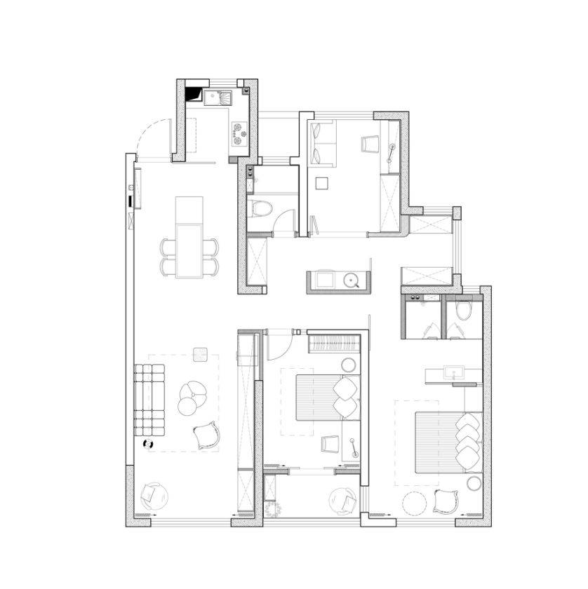 常州彼岸住宅空间，诠释现代生活美学-52