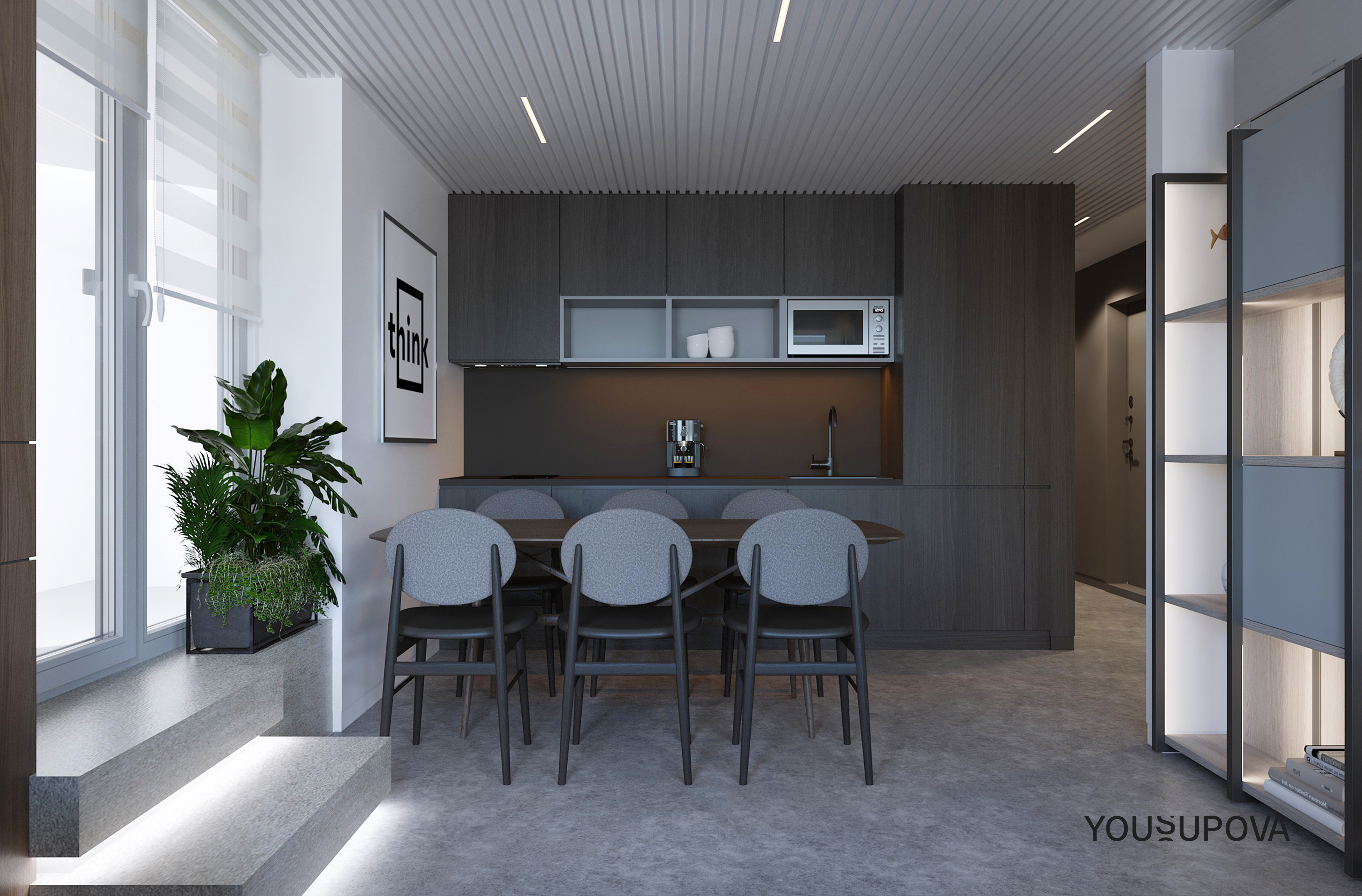 乌克兰基辅 YOUSUPOVA 商业办公空间-23