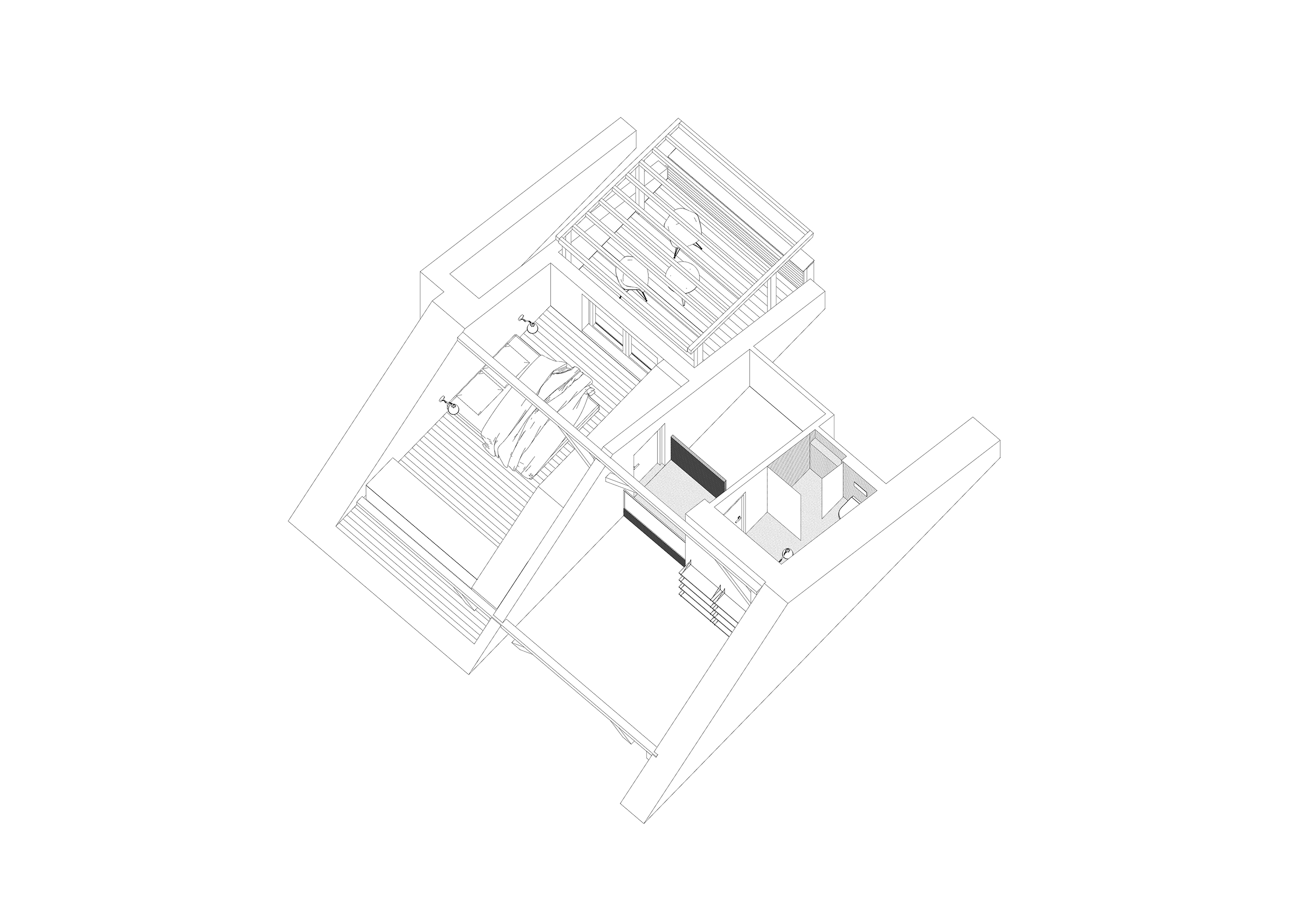阁楼公寓与一个黑色的博丨玻利维亚贝尼丨Komon architekti-44
