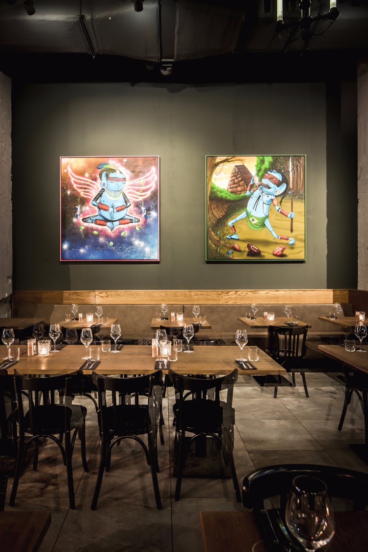 De Bajes 街头艺术餐厅-5