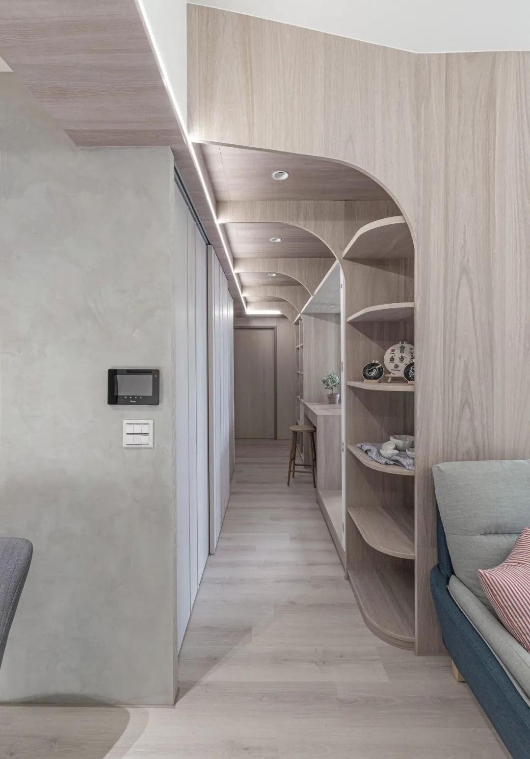 圆弧串构‧互动之家（台南绿邸杨宅）丨中国台南丨竹工凡木设计研究室-25