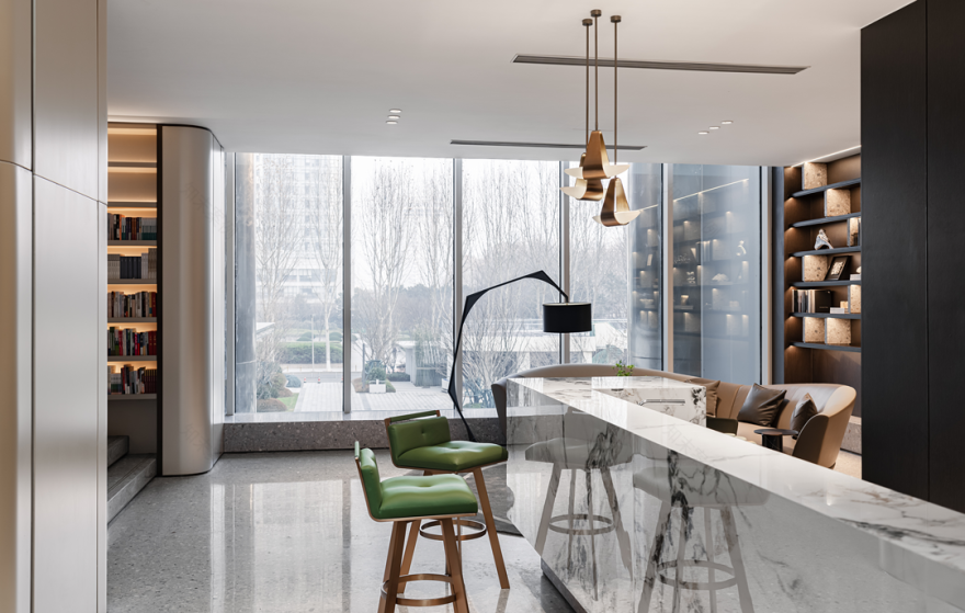 occ 奥德国际办公大厦丨中国临沂丨上海昱境空间设计有限公司-47