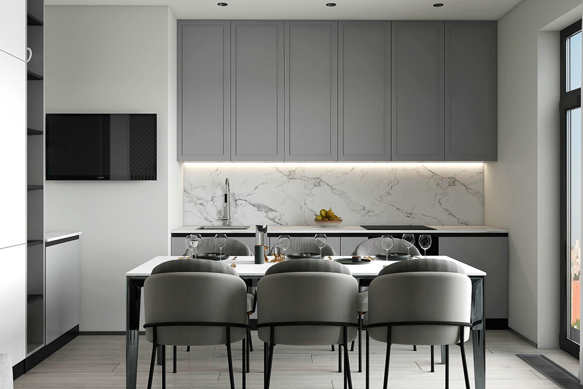 现代灰色质感住宅设计探秘-8