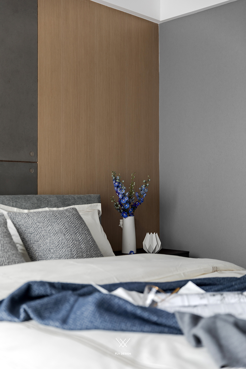 江南国际城 110㎡休闲北欧风设计,木元素与灰色基调的完美融合-26