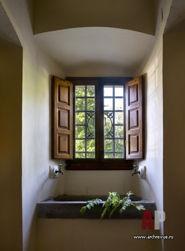 意大利托斯卡纳带壁画历史别墅修复丨娜塔莉亚·潘秋希娜-82