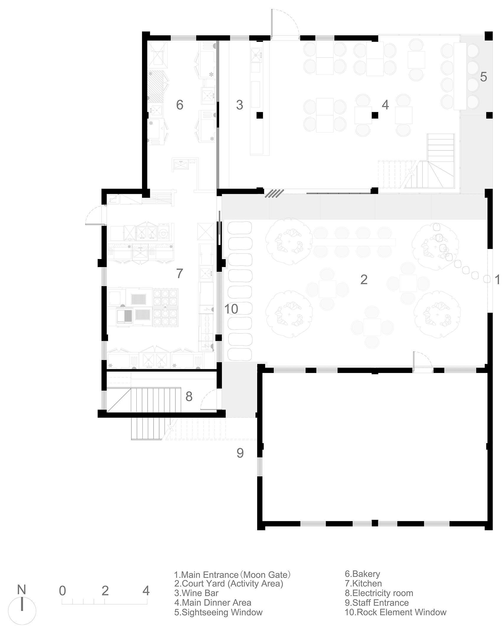 月下餐厅丨中国杭州丨非木建筑工程管理有限公司-53