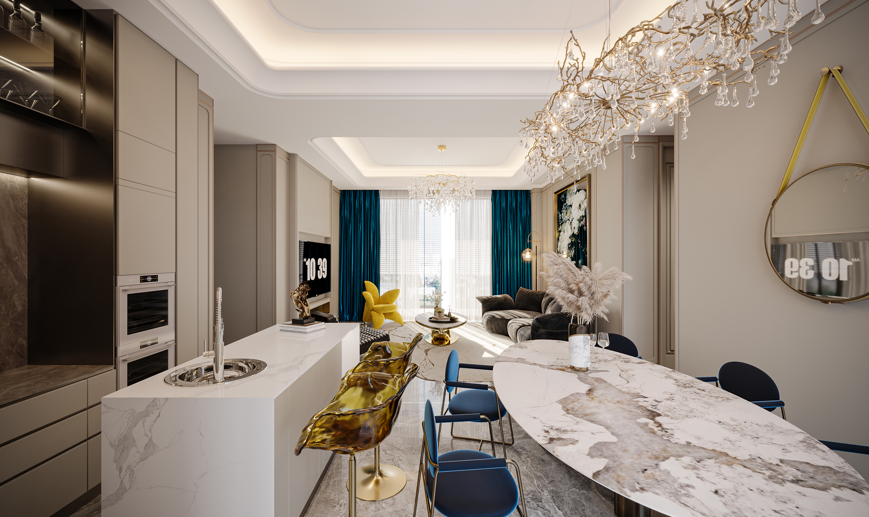 天合府丨冈舍效果图『XL 制作』-11