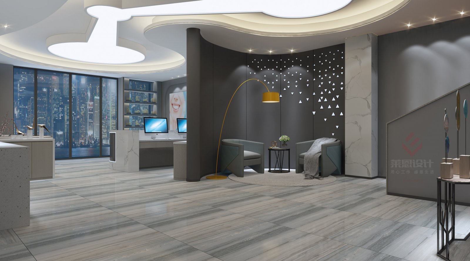 大连瑞齿口腔  莱恩设计-7