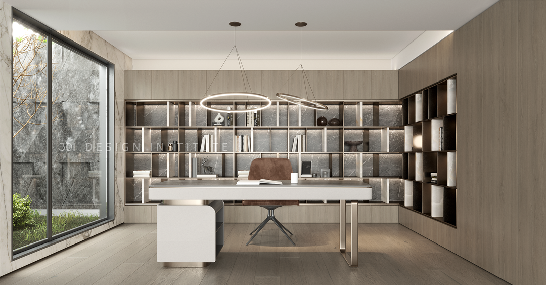 现代中式别墅设计-20