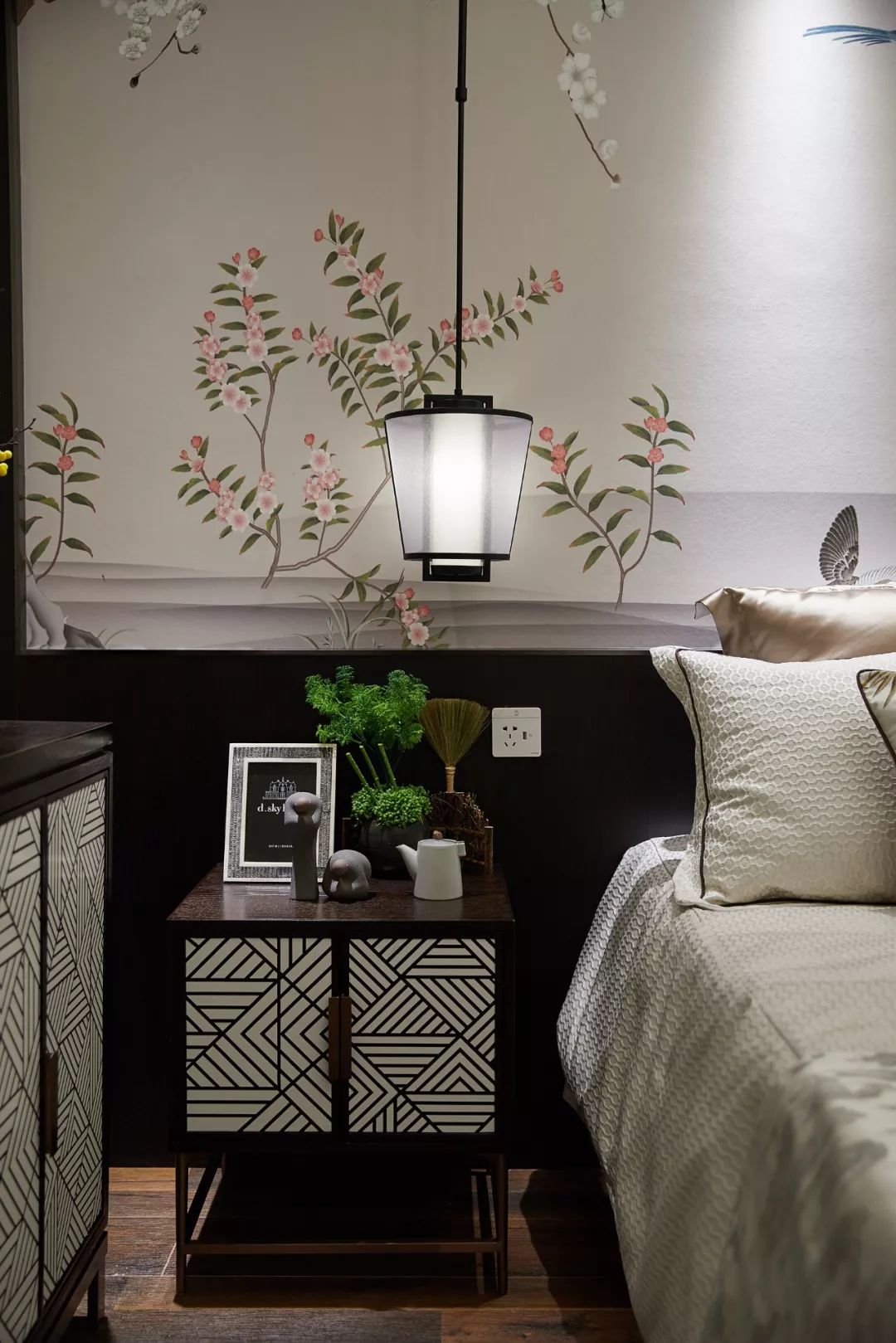 现代中式融合，绵阳九阙府 A1 户样板间-70