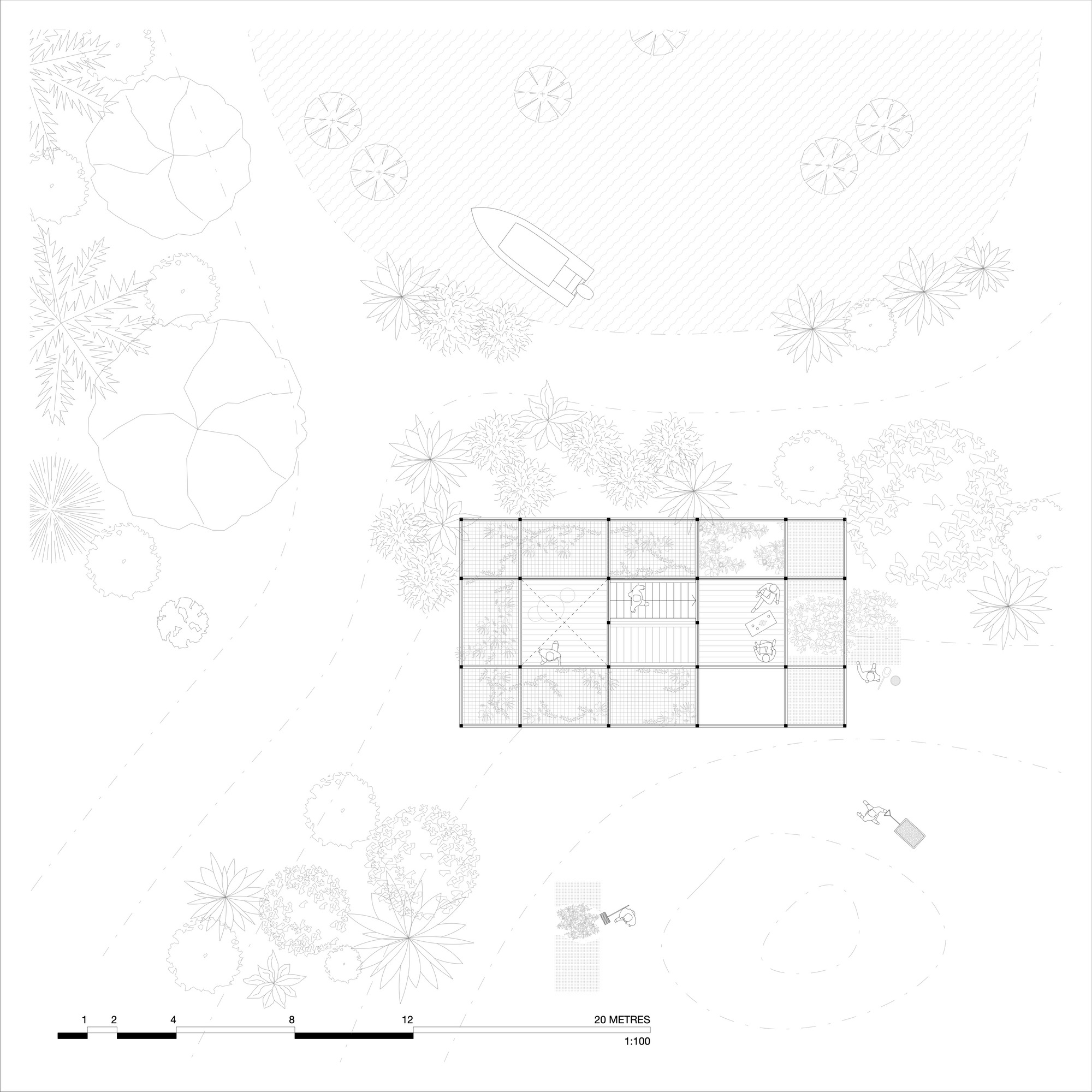 绿色阿戈拉亭丨新加坡丨Spatial Anatomy-11