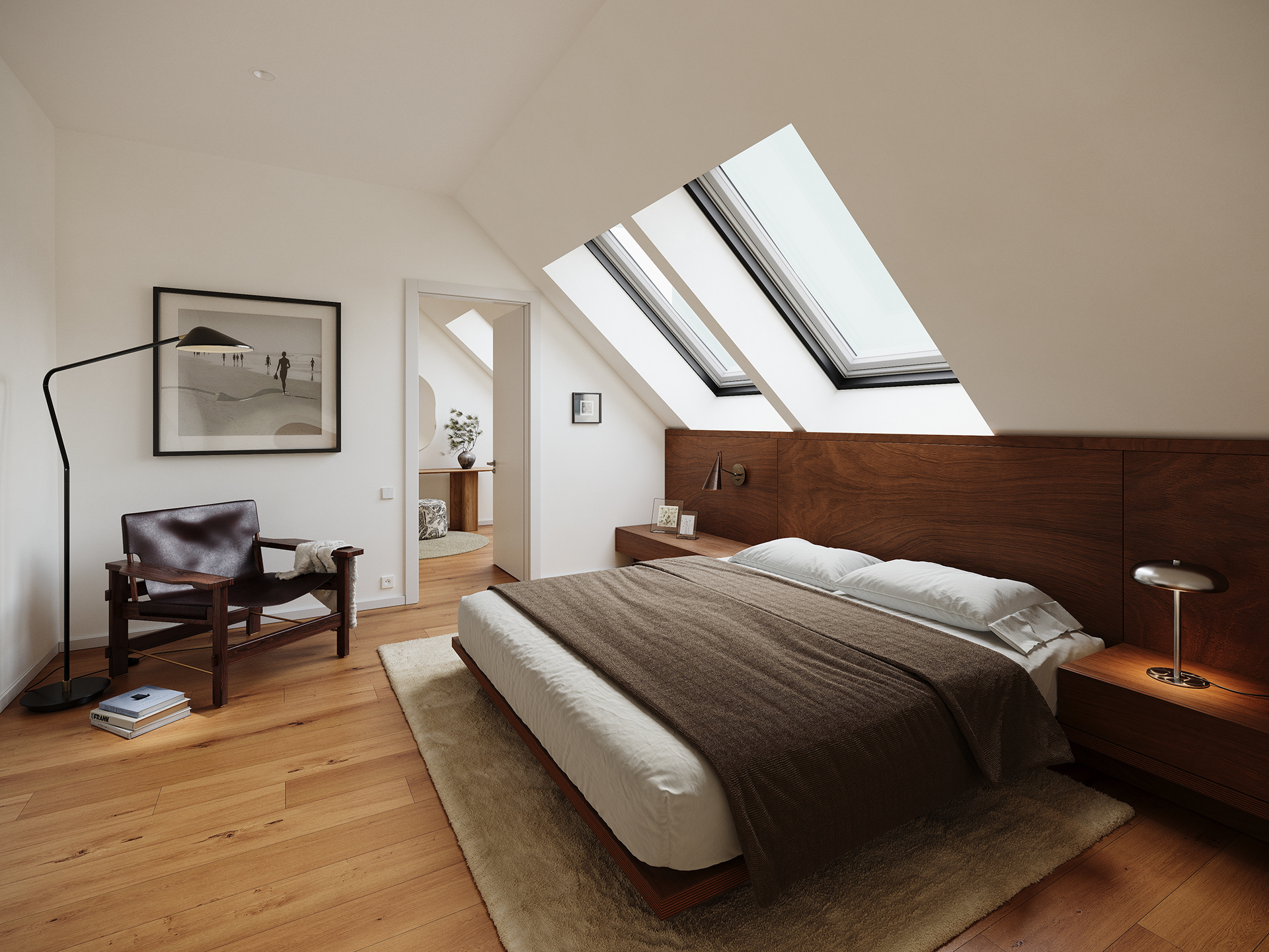 柏林市中心顶层公寓可视化项目丨德国柏林丨Mosolova Valeria-16