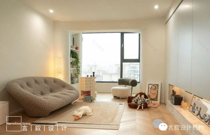 浪漫温馨婚房设计丨言叙设计机构-23