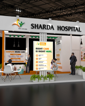 Sharda Hospital @Advantage Health Care India 2023
