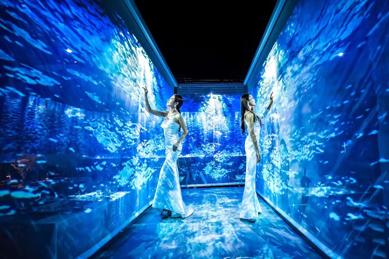 南昌C2光影技术餐厅设计--色界空间设计-11