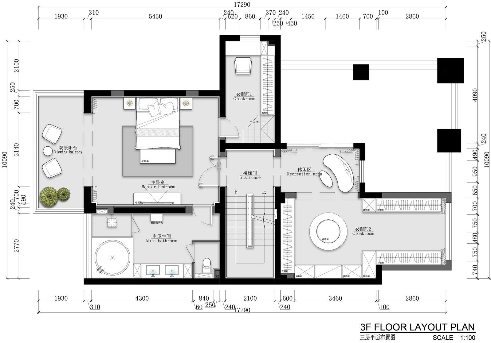 西安魔方空间 · 法式轻奢住宅设计丨中国西安丨魔方空间设计-69